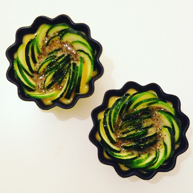 Flan de courgette