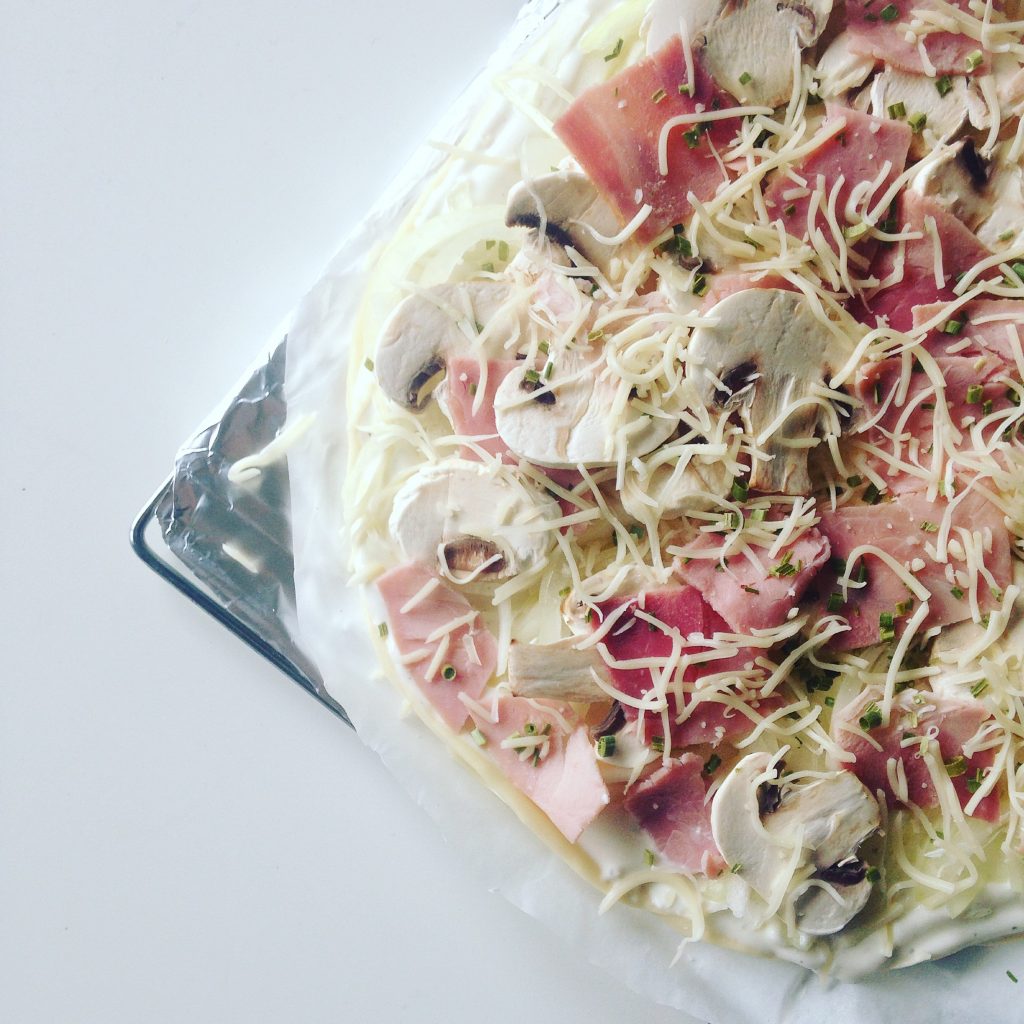 Pizza maison allégée