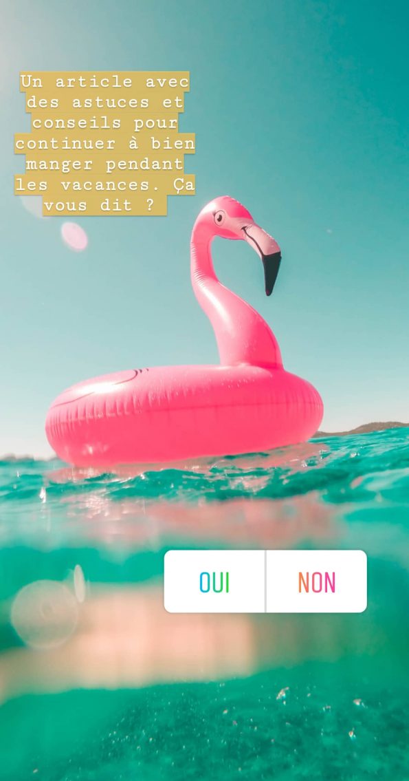 bien manger pendant les vacances