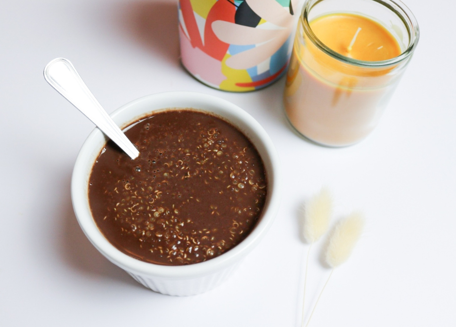 Porridge quinoa et chocolat