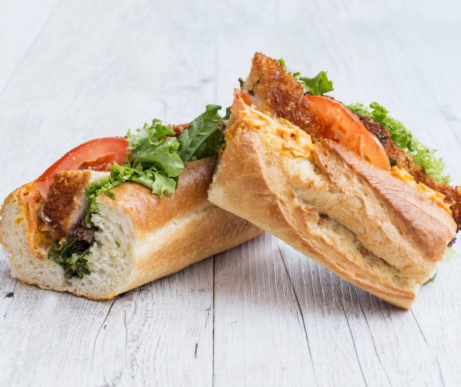 sandwich équilibré pour un déjeuner rapide au travail