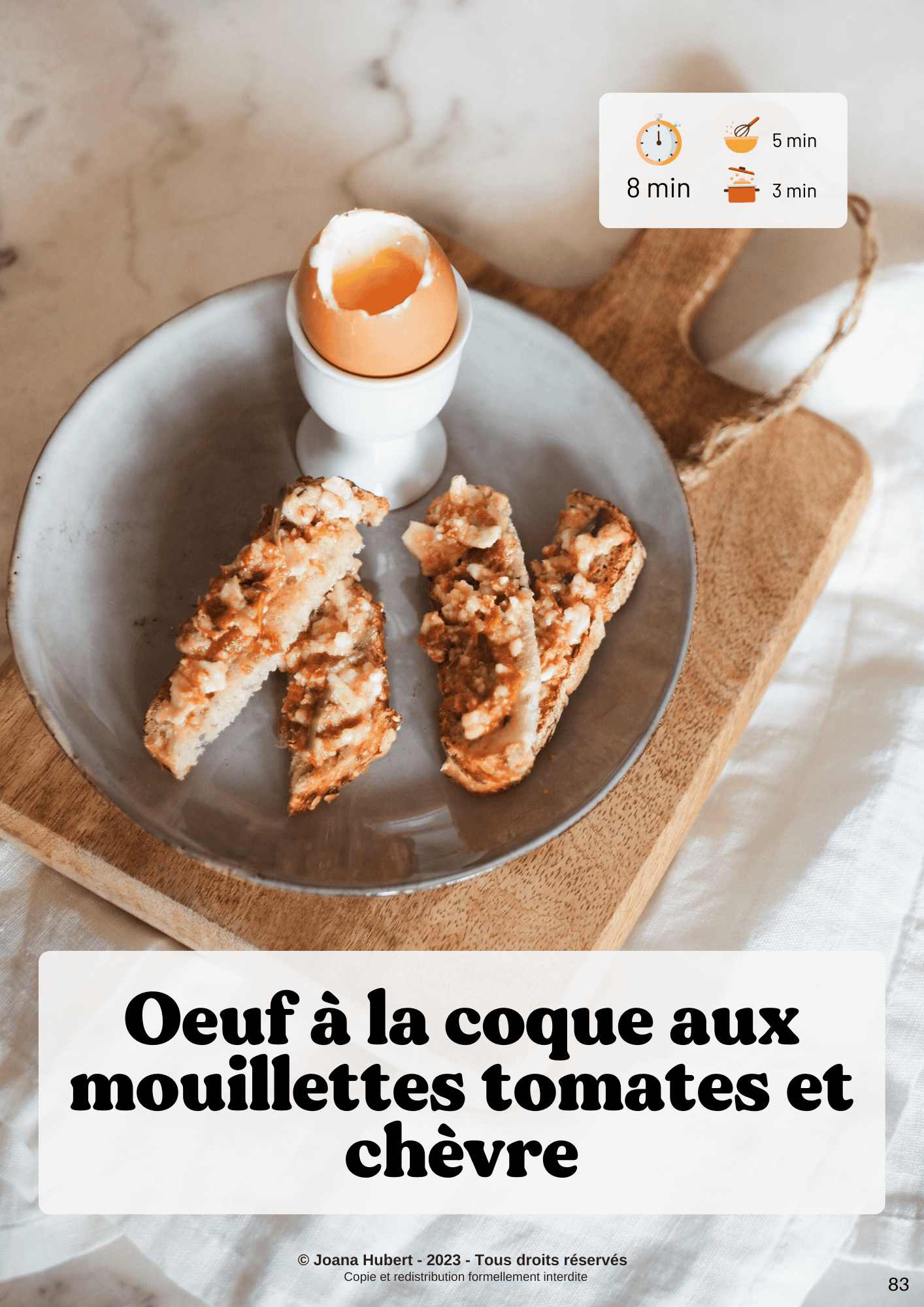 Ebook pour apprendre à faire un brunch équilibré